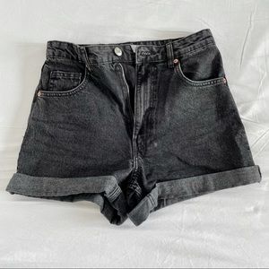 Zara | Mom fit denim shorts